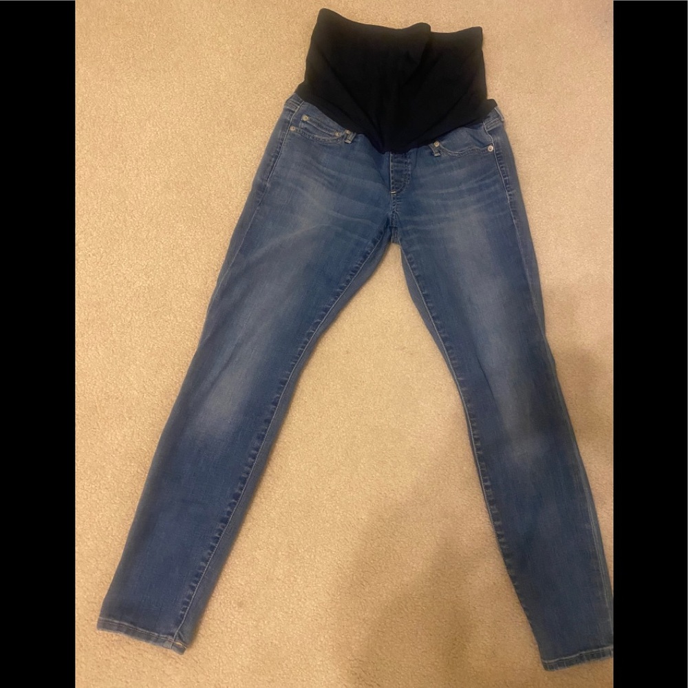 Maternity jean with full panel